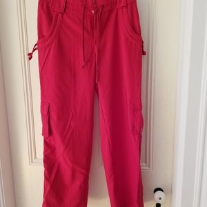 Fila Red Wide Leg Pants